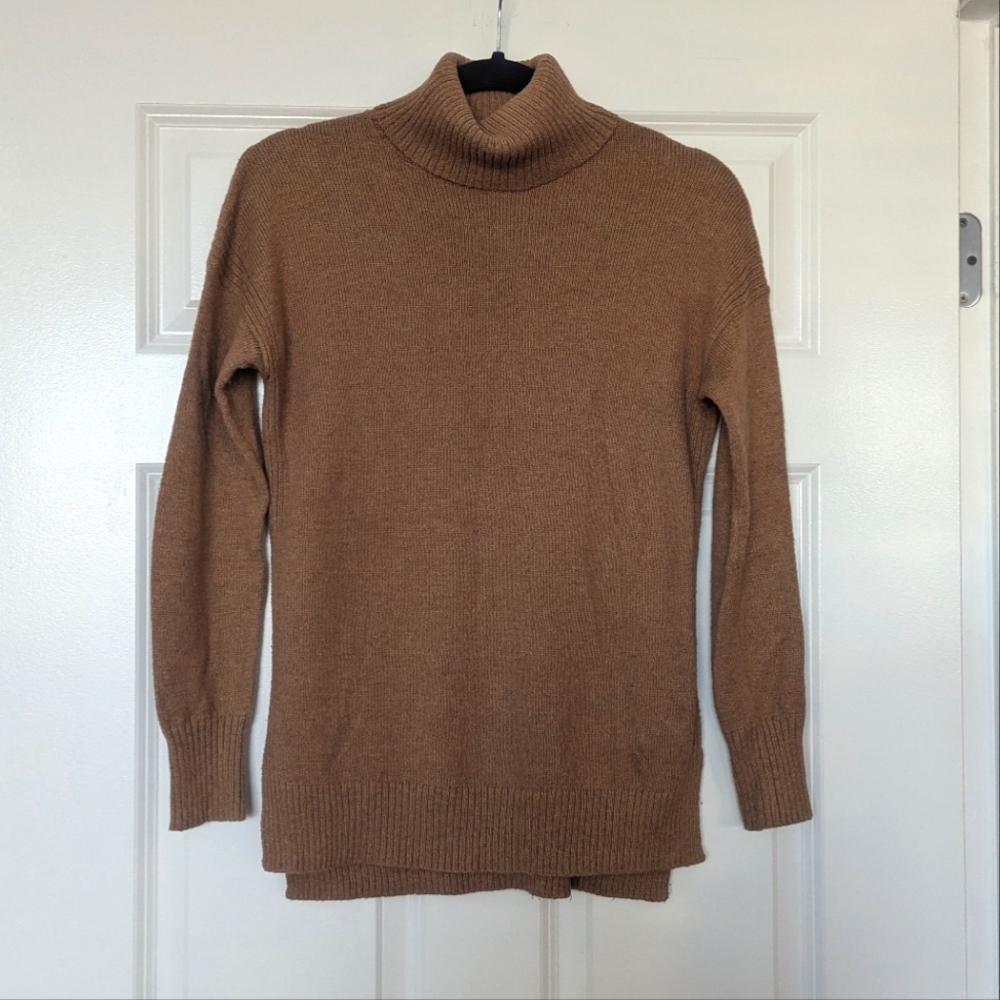 Camel tan turtleneck